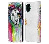 Head Case Designs Officially Licensed Pixie Cold Rainbow Mane Cats Leather Wallet Case Compatible With Samsung Galaxy A07