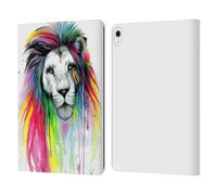 Head Case Designs Officially Licensed Pixie Cold Rainbow Mane Cats Leather Wallet Case Compatible With Apple iPad Air 13 2024/2025