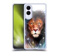 Head Case Designs Officially Licensed Pixie Cold Sacred King Cats Gel Case [Military Grade Protection] Compatible With Samsung Galaxy S25 Edge