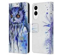 Head Case Designs Officially Licensed Pixie Cold Secrets Animals Leather Wallet Case Compatible With Samsung Galaxy S25 Edge