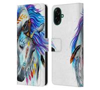 Head Case Designs Officially Licensed Pixie Cold Spirit Animals Leather Wallet Case Compatible With Samsung Galaxy A07