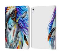 Head Case Designs Officially Licensed Pixie Cold Spirit Animals Leather Wallet Case Compatible With Apple iPad Air 13 2024/2025