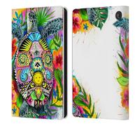 Head Case Designs Officially Licensed Pixie Cold Turtle Life Animals Leather Wallet Case Compatible With Amazon Fire 7 2022