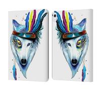 Head Case Designs Officially Licensed Pixie Cold Warrior Animals Leather Wallet Case Compatible With Apple iPad Air 13 2024/2025