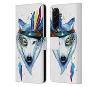 Head Case Designs Officially Licensed Pixie Cold Warrior Animals Leather Wallet Case Compatible With Samsung Galaxy A36 5G