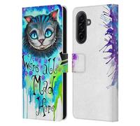 Head Case Designs Officially Licensed Pixie Cold We Are All Mad Here Cats Leather Wallet Case Compatible With Samsung Galaxy A17 4G / 5G