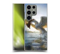 Head Case Designs Officially Licensed Piya Wannachaiwong Swan Dragon Dragons Of Sea And Storms Hard Back Case Compatible With Samsung Galaxy S24 Ultra 5G