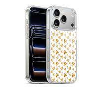 Head Case Designs Officially Licensed PLdesign Cool Fun Pizza Slices White Food Patterns Gel Case [Military Grade Protection] Compatible with Apple iPhone 17 Pro and Compatible with MagSafe