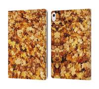 Head Case Designs Officially Licensed PLdesign Fall Maple Flowers And Leaves Leather Wallet Case Compatible With Apple iPad Air 13 2024/2025