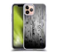 Head Case Designs Officially Licensed PLdesign Rustic Vintage Gray Burnt Wood Prints Gel Case [Military Grade Protection] Compatible with Apple iPhone 11 Pro and Compatible with MagSafe
