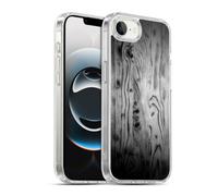 Head Case Designs Officially Licensed PLdesign Rustic Vintage Gray Burnt Wood Prints Gel Case [Military Grade Protection] Compatible with Apple iPhone 16e / iPhone 17e and Compatible with MagSafe
