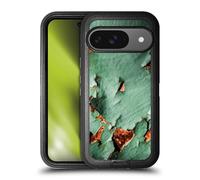 Head Case Designs Officially Licensed PLdesign Turquoise Brown Rusty Metal Wood And Rust Prints Ultra-Armoured Shockproof Case [Military Grade Protection] Compatible With Google Pixel 9 / Pixel 9 Pro