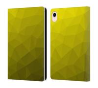 Head Case Designs Officially Licensed PLdesign Yellow Gradient Mesh Geometric Patterns Leather Wallet Case Compatible With Apple iPad mini (2021/2024)