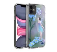 Head Case Designs Officially Licensed Rachel Anderson Forget Me Not Pixies Gel Case [Military Grade Protection] Compatible with Apple iPhone 11 and Compatible with MagSafe