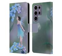 Head Case Designs Officially Licensed Rachel Anderson Forget Me Not Pixies Leather Wallet Case Compatible with Samsung Galaxy S25 Ultra