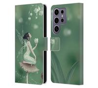 Head Case Designs Officially Licensed Rachel Anderson Lily of The Valley Pixies Leather Wallet Case Compatible with Samsung Galaxy S25 Ultra
