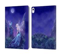 Head Case Designs Officially Licensed Rachel Anderson Luminescent Pixies Leather Wallet Case Compatible With Apple iPad Air 13 2024/2025