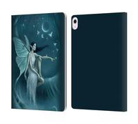 Head Case Designs Officially Licensed Rachel Anderson Luna Moth Pixies Leather Wallet Case Compatible With Apple iPad Air 13 2024/2025