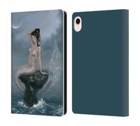 Head Case Designs Officially Licensed Rachel Anderson Mermaid Of The Stormy Seas Art Leather Wallet Case Compatible With Apple iPad mini (2021/2024)