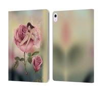 Head Case Designs Officially Licensed Rachel Anderson Rose Pixies Leather Wallet Case Compatible With Apple iPad Air 13 2024/2025