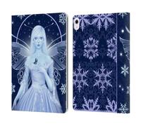Head Case Designs Officially Licensed Rachel Anderson Snow Fairy Pixies Leather Wallet Case Compatible With Apple iPad Air 13 2024/2025