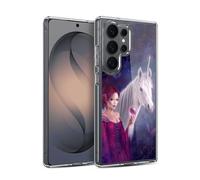 Head Case Designs Officially Licensed Rachel Anderson Unicorn And Princess Art Gel Case [Military Grade Protection] Compatible with Samsung Galaxy S26 Ultra and Compatible with MagSafe