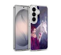 Head Case Designs Officially Licensed Rachel Anderson Unicorn And Princess Art Gel Case [Military Grade Protection] Compatible with Samsung Galaxy S26 Plus and Compatible with MagSafe