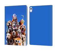Head Case Designs Officially Licensed Random Galaxy Beach Dog Selfie With Glasses Animals Leather Wallet Case Compatible With Apple iPad Air 13 2024/2025