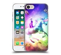 Head Case Designs Officially Licensed Random Galaxy Cat & Tacos Space Unicorn Ride Gel Case [Military Grade Protection] Compatible With Apple iPhone 7/8 / SE 2020 & 2022