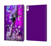 Head Case Designs Officially Licensed Random Galaxy Dancing Strip Pole Sloth Animals Leather Wallet Case Compatible With Apple iPad Air 13 2024/2025