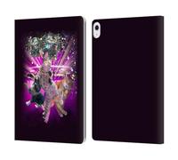 Head Case Designs Officially Licensed Random Galaxy Disco Dancing Cat Animals Leather Wallet Case Compatible With Apple iPad Air 13 2024/2025