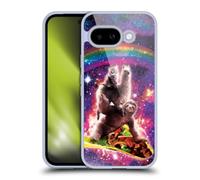 Head Case Designs Officially Licensed Random Galaxy Space Cat Llama Sloth On Taco Animals Gel Case [Military Grade Protection] Compatible With Google Pixel 9A