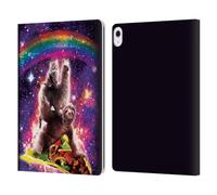 Head Case Designs Officially Licensed Random Galaxy Space Cat Llama Sloth On Taco Animals Leather Wallet Case Compatible With Apple iPad Air 13 2024/2025