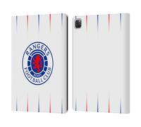 Head Case Designs Officially Licensed Rangers FC Away 2023/24 Kit Leather Wallet Case Compatible With Apple iPad Pro 12.9 2020/2021/2022