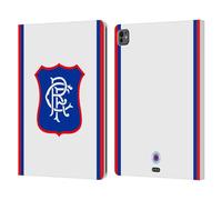 Head Case Designs Officially Licensed Rangers FC Away 2025/26 Kit Leather Wallet Case Compatible With Apple iPad Pro 13 M4 2024