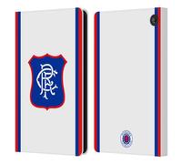 Head Case Designs Officially Licensed Rangers FC Away 2025/26 Kit Leather Wallet Case Compatible With Amazon Fire 7 2022