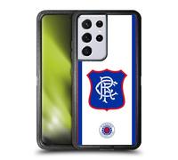 Head Case Designs Officially Licensed Rangers FC Away 2025/26 Kit Ultra-Armoured Shockproof Case [Military Grade Protection] Compatible With Samsung Galaxy S21 Ultra 5G