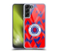 Head Case Designs Officially Licensed Rangers FC Fourth 2023/24 Kit Gel Case [Military Grade Protection] Compatible with Samsung Galaxy S22+ 5G and Compatible with MagSafe