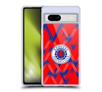 Head Case Designs Officially Licensed Rangers FC Fourth 2023/24 Kit Gel Case [Military Grade Protection] Compatible With Google Pixel 7a