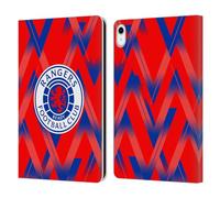 Head Case Designs Officially Licensed Rangers FC Fourth 2023/24 Kit Leather Wallet Case Compatible With Apple iPad 10.9 2022/2025