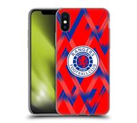 Head Case Designs Officially Licensed Rangers FC Fourth 2023/24 Kit Soft Gel Case [Military Grade Protection] Compatible With Apple iPhone X/iPhone XS