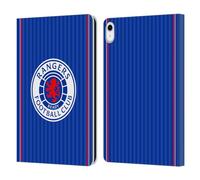 Head Case Designs Officially Licensed Rangers FC Home 2023/24 Kit Leather Wallet Case Compatible With Apple iPad 10.9 2022/2025