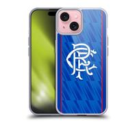 Head Case Designs Officially Licensed Rangers FC Home 2024/25 Kit Gel Case [Military Grade Protection] Compatible with Apple iPhone 15 and Compatible with MagSafe