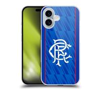 Head Case Designs Officially Licensed Rangers FC Home 2024/25 Kit Hard Back Case Compatible With Apple iPhone 16