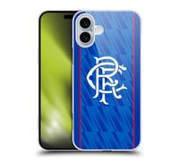 Head Case Designs Officially Licensed Rangers FC Home 2024/25 Kit Hard Back Case Compatible With Apple iPhone 16 Plus