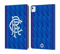 Head Case Designs Officially Licensed Rangers FC Home 2024/25 Kit Leather Wallet Case Compatible With Apple iPad Air 11 2020/2022/2024/2025