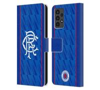 Head Case Designs Officially Licensed Rangers FC Home 2024/25 Kit Leather Wallet Case Compatible With Samsung Galaxy A13 (2022)