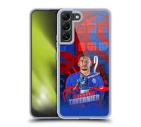 Head Case Designs Officially Licensed Rangers FC James Tavernier 2024/25 First Team Gel Case [Military Grade Protection] Compatible with Samsung Galaxy S22+ 5G and Compatible with MagSafe