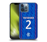 Head Case Designs Officially Licensed Rangers FC James Tavernier 2024/25 Players Home Kit Hard Back Case Compatible With Apple iPhone 13 Pro Max
