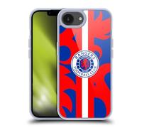 Head Case Designs Officially Licensed Rangers FC Lion Rampant Pattern Crest Gel Case [Military Grade Protection] Compatible with Apple iPhone 16e and Compatible with MagSafe